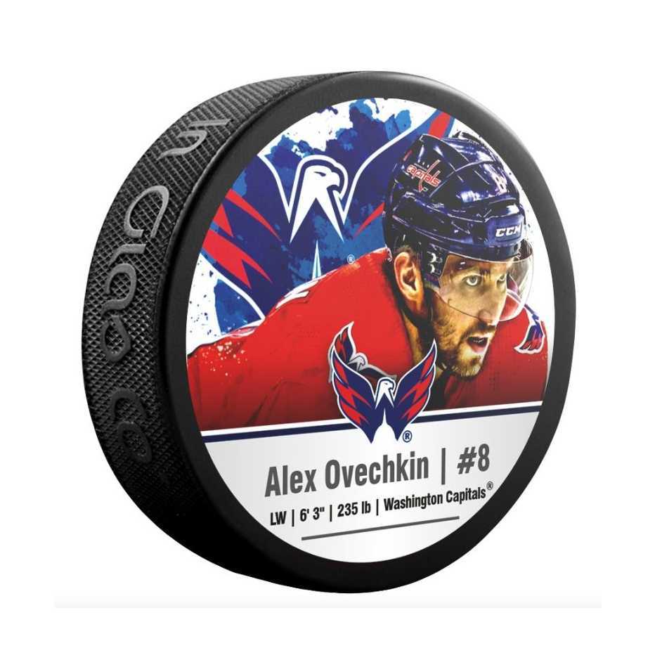 InGlasCo Fanúšikovský puk NHL Alexander Ovechkin