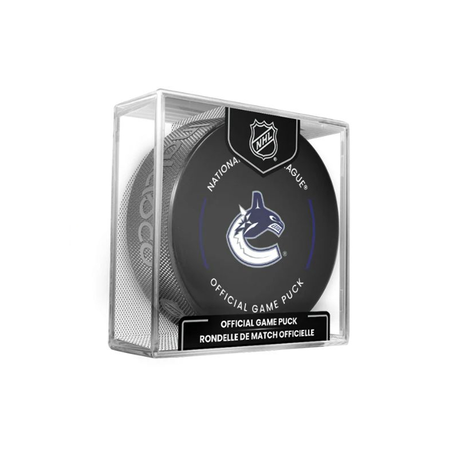 InGlasCo Fanúšikovský puk NHL Official Game Puck (1ks)