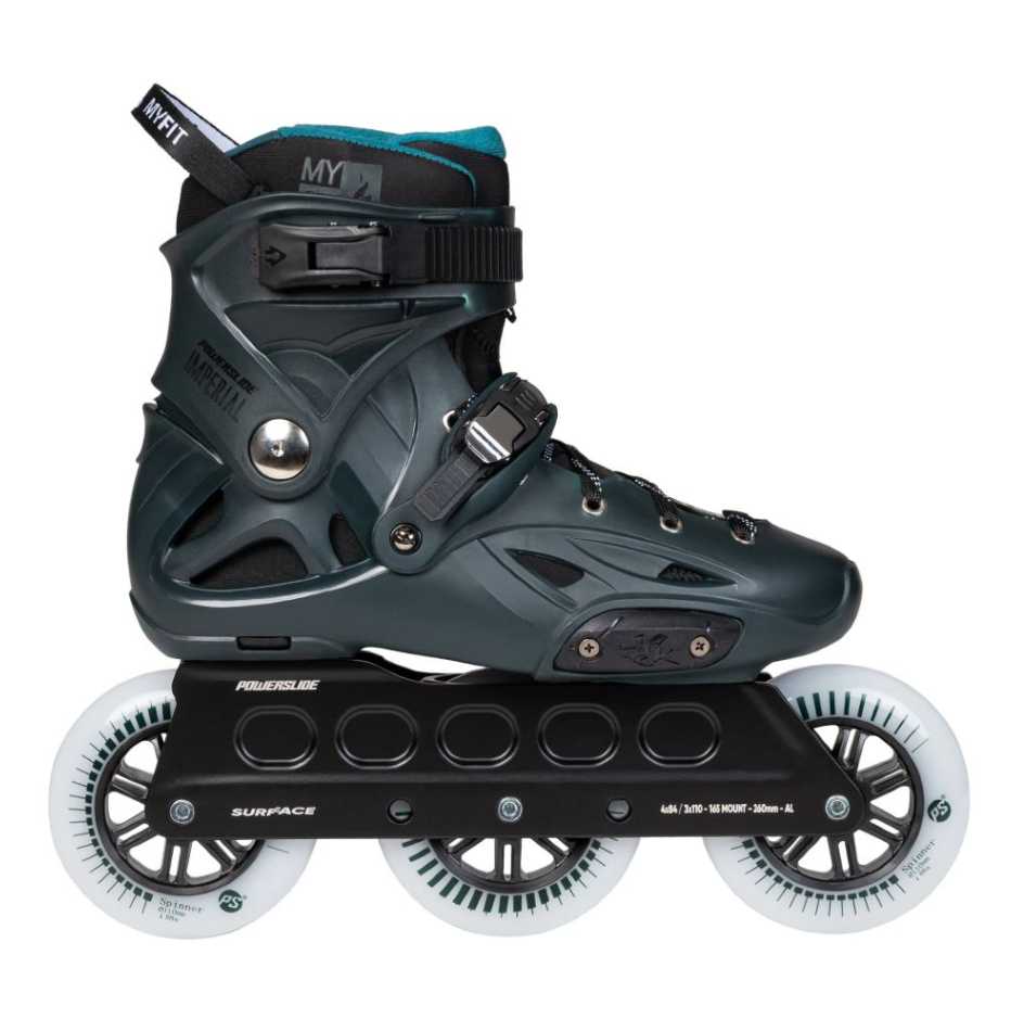 Powerslide Kolieskové korčule Powerslide Imperial Darkteal 110